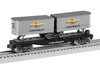 Lionel 2228450 O Chevy Flatcar with Piggyback Trailers