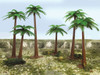 Bachmann 32015 4" - 6" Palm Trees
