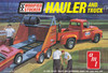 AMT 1310 1/25 1953 Ford Pickup w/Modified Stocker Hauler "Gulf" Model Kit