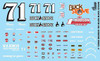 Gofer Racing Decals 12008 1/24 Dave Marcis 1980 Olds