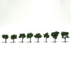 Woodland Scenics TR1501 Ready Made Realistic Trees Medium Green - 8/pkg