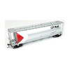 Rapido 127028 HO NSC 3800cuft Covered Hopper - CP Rail - Silver Repaint - 6-Pack