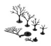 Woodland Scenics TR1120 3/4" to 2" Armatures (Deciduous)