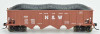 Bowser 38098 N Scale H-21 Hopper Car - Norfolk & Western #173690