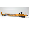 Rapido 138010 HO F30A 50' Flat Car - TTX Yellow - 6-Pack