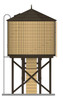 Broadway Limited 7912 Ho Operating Water Tower w/ Sound - Weathered Yellow Unlettered