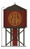 Broadway Limited 7920 Ho Operating Water Tower w/ Sound - Norfolk & Western Weathered