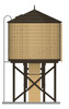 Broadway Limited 7927 Ho Water Tower Weathered Yellow, Unpowered