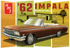 AMT 1355 1/25 1962 Chevy Impala Convertible Plastic Model Kit