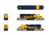 Broadway Limited 7630 HO EMD SD40 Paragon4 Sound/DC/DCC - ATSF #5006 Blue/Yellow Warbonnet Detail