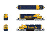 Broadway Limited 9031 EMD SD40 - ATSF #5010 Blue/Yellow Warbonnet DCC-Ready Detail