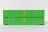 Jacksonville Terminal 537026 EMP - 'Centered Logo' Green 53' High Cube 8-55-8 Corrugated Containers