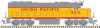 Atlas 10 004 021 Ho GP40 Locomotive - Union Pacific #503 Silver Series