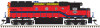 Atlas 10 004 037 Ho GP40 Locomotive - Port Harbor "1st Responders" #8955 w/ditch lights Gold Series