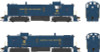 Bowser 25220 Ho Alco RS-3 Phase 3 - Norfolk & Western ex-NKP #2554 DC