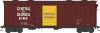 Bowser 43152 Ho 40' Boxcar - Central of Georgia w/hatches #6162