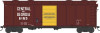 Bowser 43153 Ho 40' Boxcar - Central of Georgia w/hatches #6165