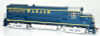Bowser 25181 GE U25B Locomotive - Wabash PH IIa #514 DC