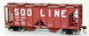 Bowser 43284 Ho H34 Covered Hopper Car - Soo Line #8926