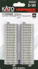 Kato 2-141 123mm (4 7/8") Concrete Tie Straight Track 4 pcs