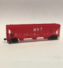 Trainworx 24472-03 N Pullman-Standard PS 4427 Covered Hopper - MKT # 9798 Red