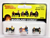 Woodland Scenics A1924 People on Benches - HO Scale