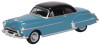 Oxford Diecast 87OR50002 Ho 1950 Oldsmobile Rocket 88 Coupe Crest Blue/Black