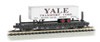 Bachmann 16755 N 52ft flat car w/ Yale 35ft Trailer Atlantic Coast Line