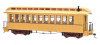 Bachmann 26204 On30 Painted Unlettered Buff & Tan - Coach/Obser. w/ Lighted int.