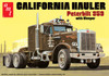 AMT 1327 1/25 Peterbilt 359 California Hauler w/Sleeper Plastic Model Kit