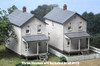 City Classics 112 HO Company House - 3 Pack Kit