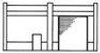 City Classics 204 HO Smallman Street Short Walls w/Doors (2)