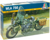 Italeri 7401 1/9 U.S. Army WWII Motorcycle Plastic Model Kit