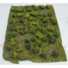 JTT Scenery 95605 HO Flowering Meadow, Yellow 5" x 7" Sheet