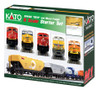 Kato 106-0021 N ES44AC "Gevo" and Mixed Freight Starter Set - CSX Dark Future