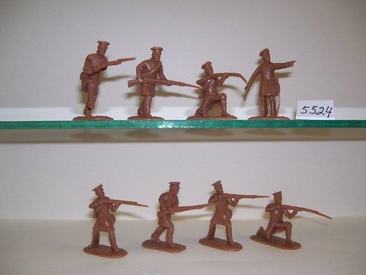Armies In Plastic 5522 1/32 Napoleonic Wars - Prussian Landwehr (Militia) Elbe Regiment Waterloo - 1815 Toy Soldiers a