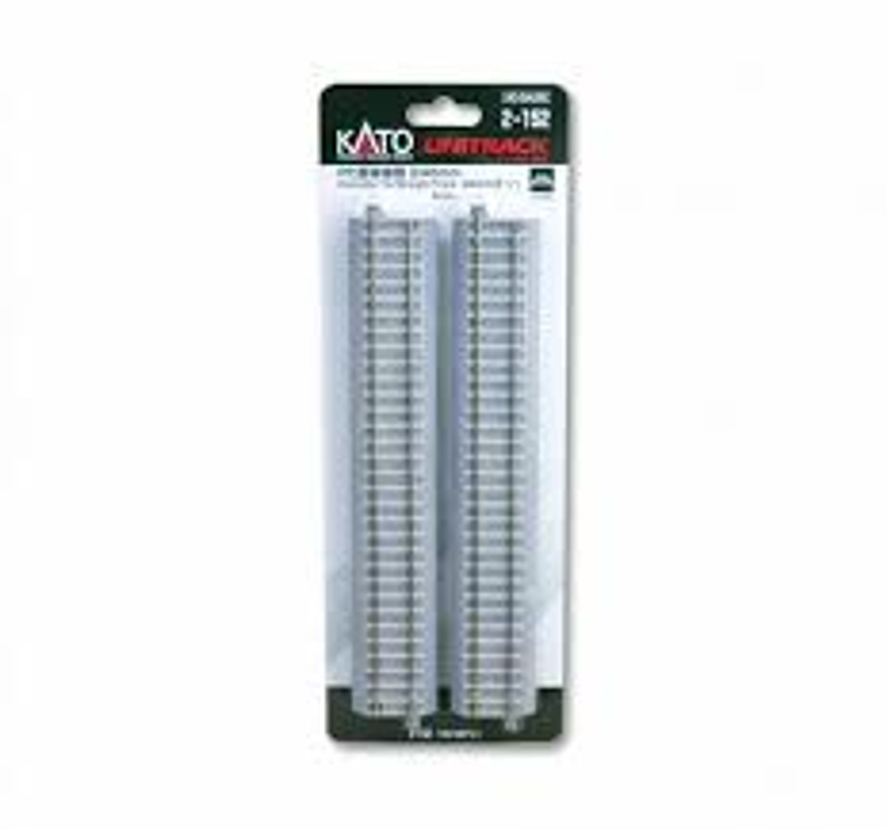 Kato 2-152 HO 246mm (9 3/4") Concrete Tie Straight Track 4 pcs