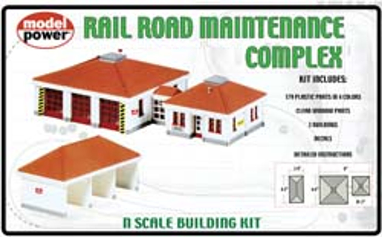 Model Power No. 1584 N Rail Road Maintenance Complex