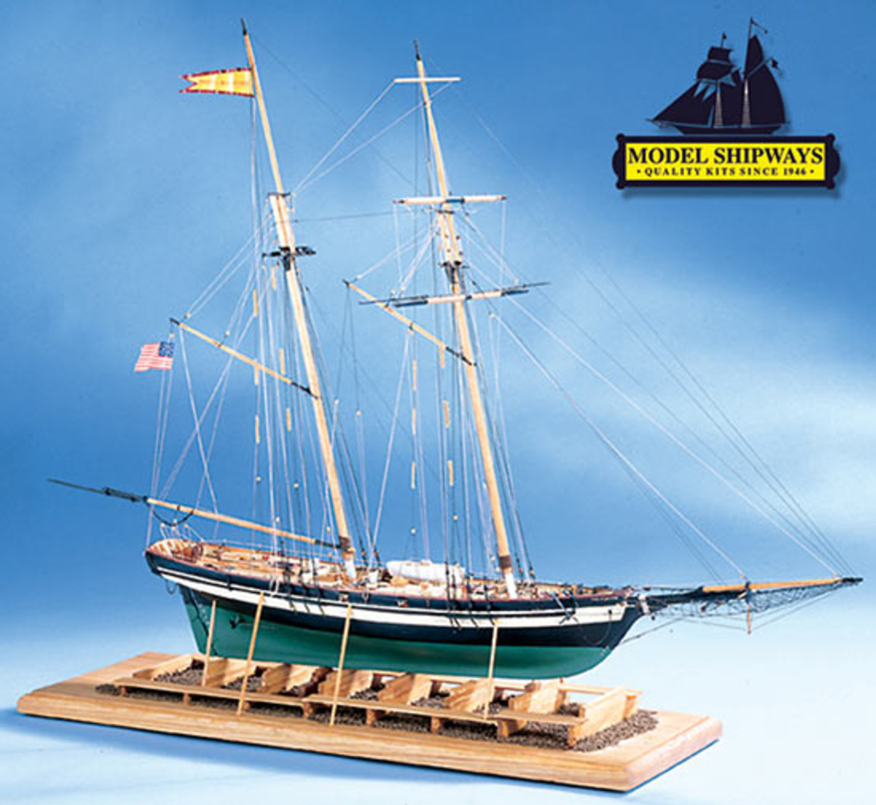 Model Shipways #MS2120 Pride of Baltimore 2 Ship Kit, 1/64