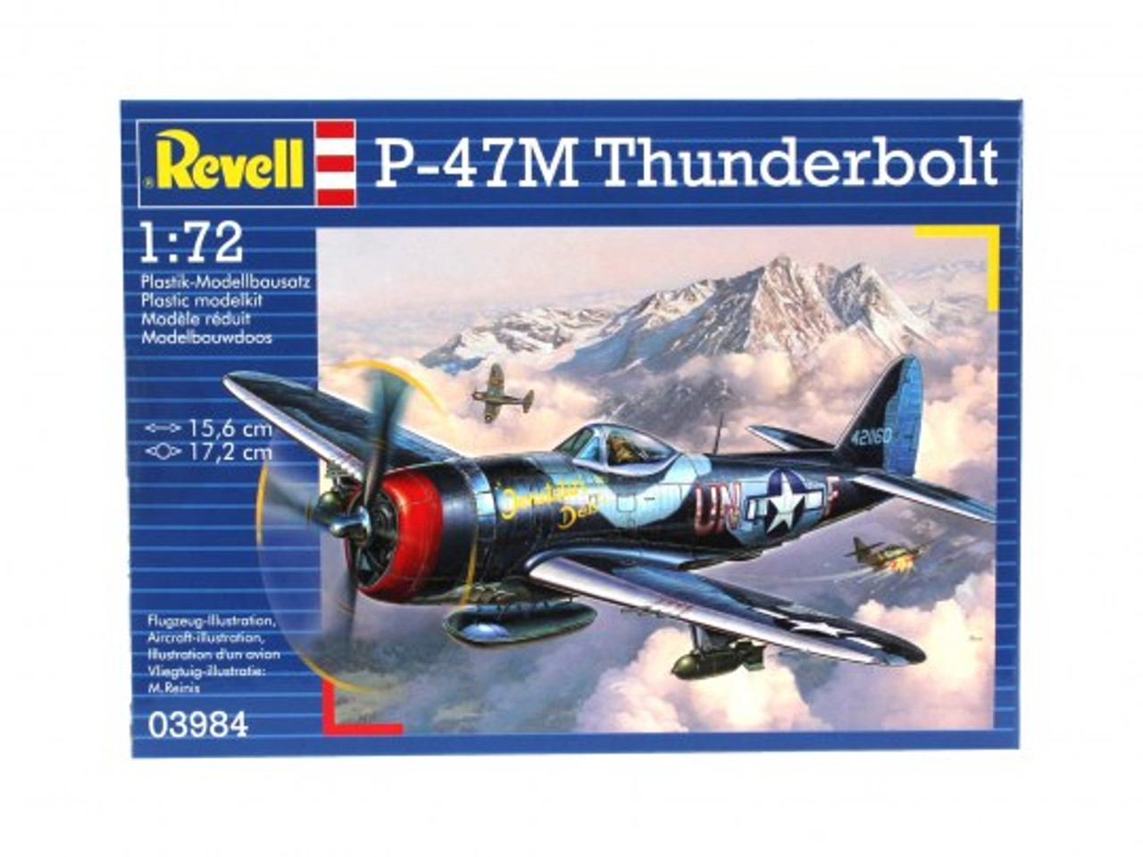 Revell 03984 1/72 P-47M Thunderbolt Plastic Model Kit