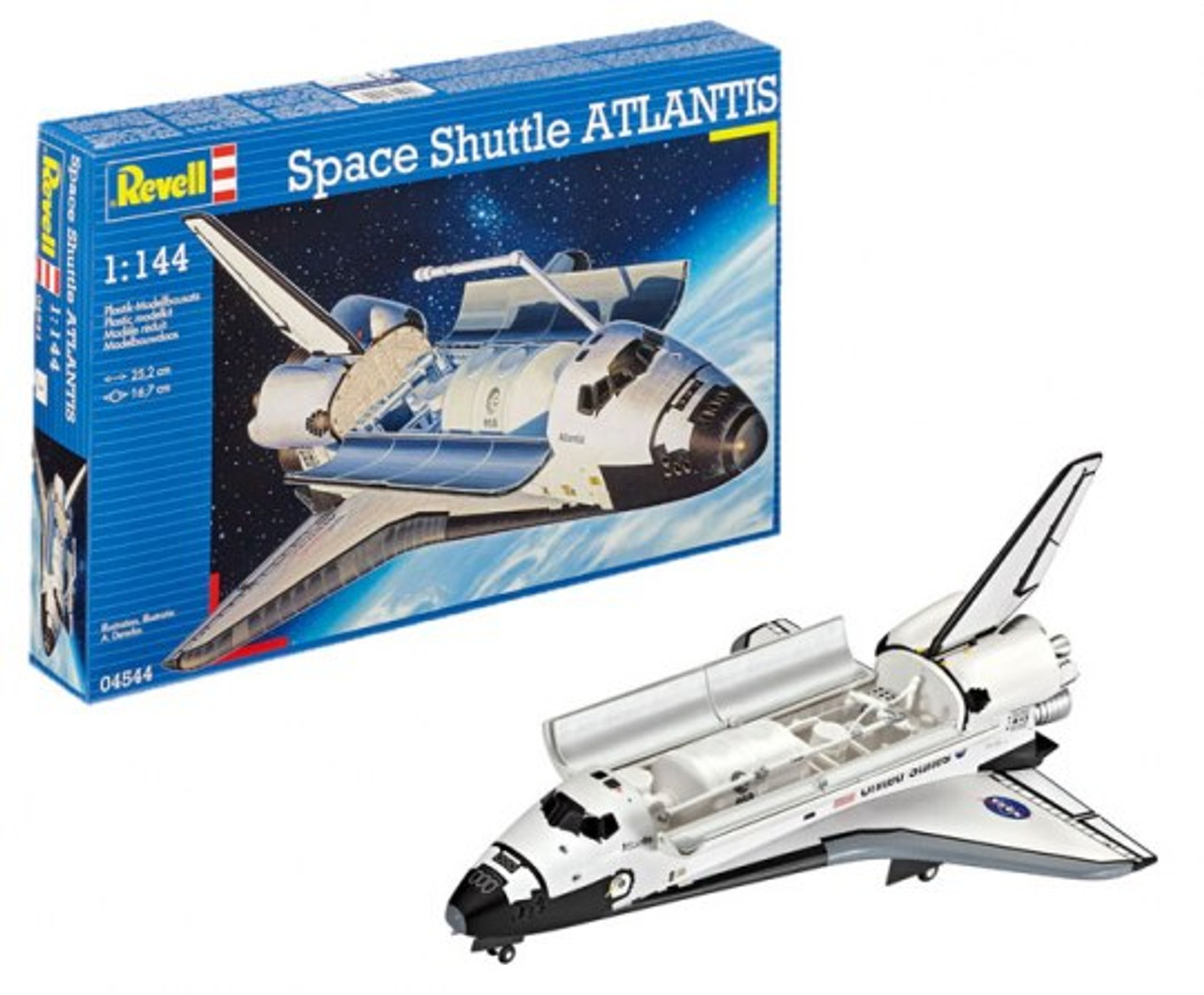 Revell 04544 1/144 Space Shuttle Atlantis Plastic Model Kit