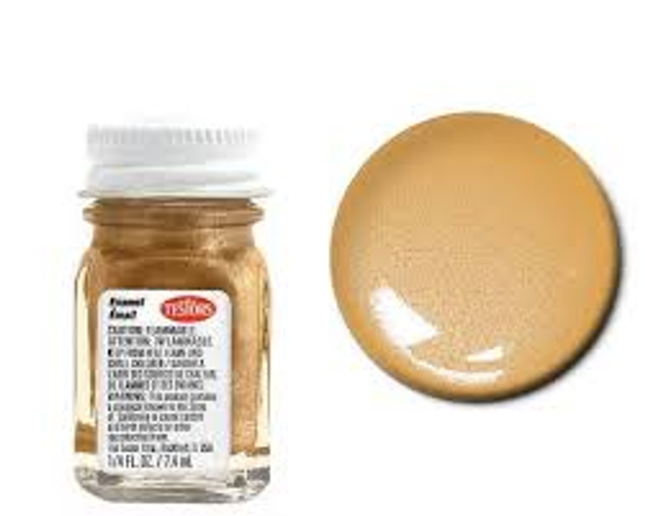 Testors 1144TT Metallic Gold Enamel 1/4 oz