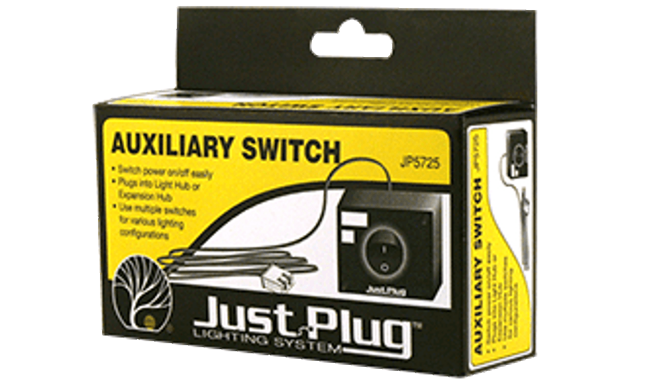 Woodland Scenics JP5725 Just Plug Lighting System Auxiliary Switch Package