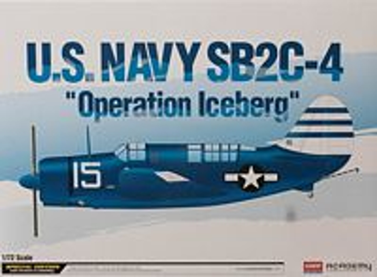 Academy 12545 1/72 U.S.Navy SB2C-4 "Operation Iceberg" Plastic Model Kit