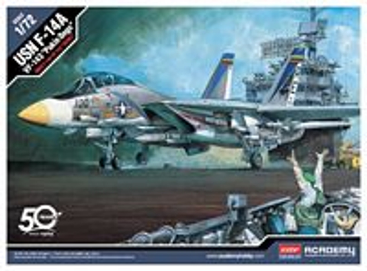 Academy 12563 1/72 USN F-14A VF-143 "Pukin Dogs" Plastic Model Kit