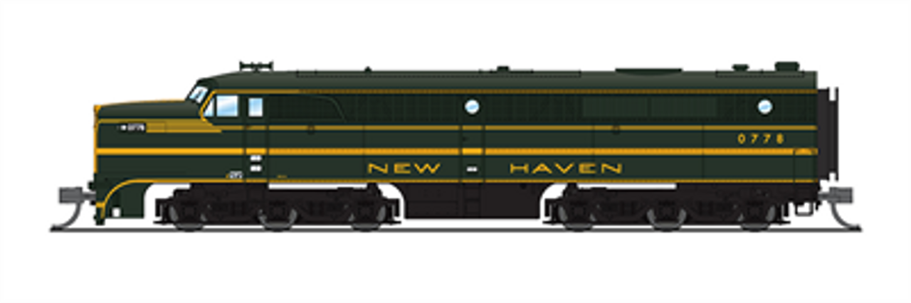 Broadway limited 3844 N Alco PA, NH #0778, Green & Gold, Paragon3 Sound/DC/DCC