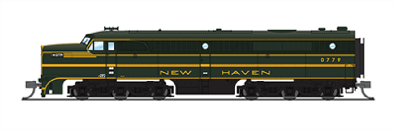 Broadway limited 3845 N Alco PA, NH #0779, Green & Gold, Paragon3 Sound/DC/DCC