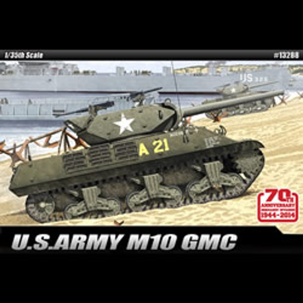 Academy 13288 1/35 M10 GMC US Army Plastic Model Kit