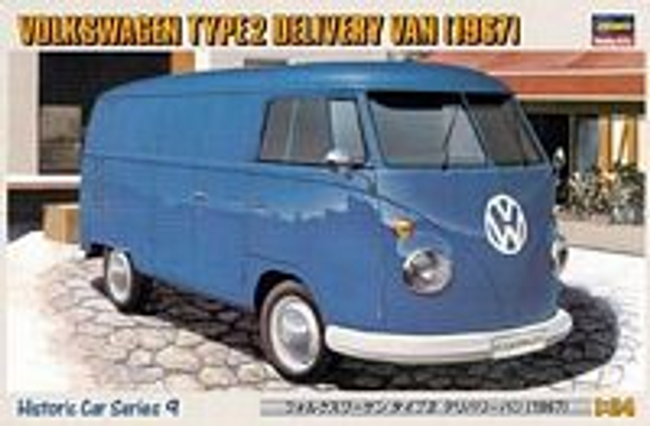 Hasegawa 21209 1/24 1967 Volkswagen Type 2 Delivery Van Plastic Model Kit