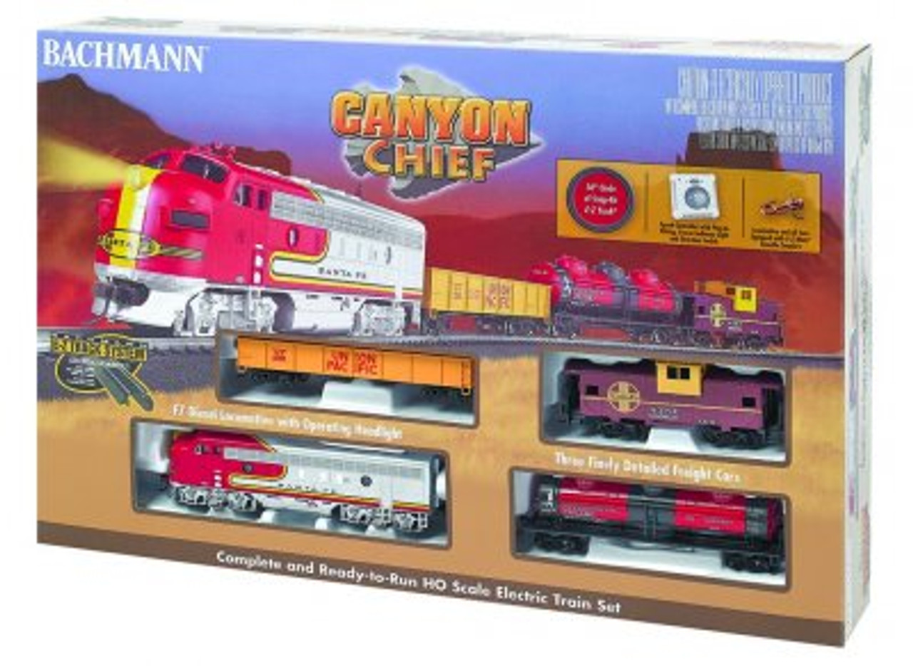 Bachmann 00740 Ho Canyon Chief Train Set